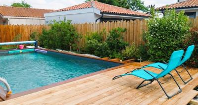 Mimizan charmante villa moderne avec 4 chambres jardin et piscine chauffée