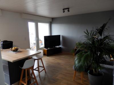 Vue: Appartement T2 à vendre à Annemasse Séjour, T2 à vendre à Annemasse Romagny balcon cave et garage compris