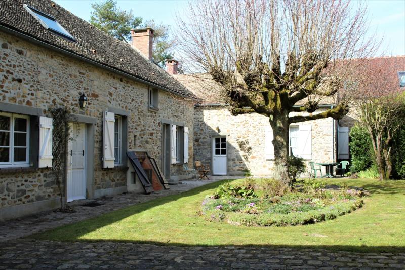 Maison ancienne 3 corps de bâtiments en pierres BARBIZON, immobilier Seine-et-Marne, Agence Boittelle Immo