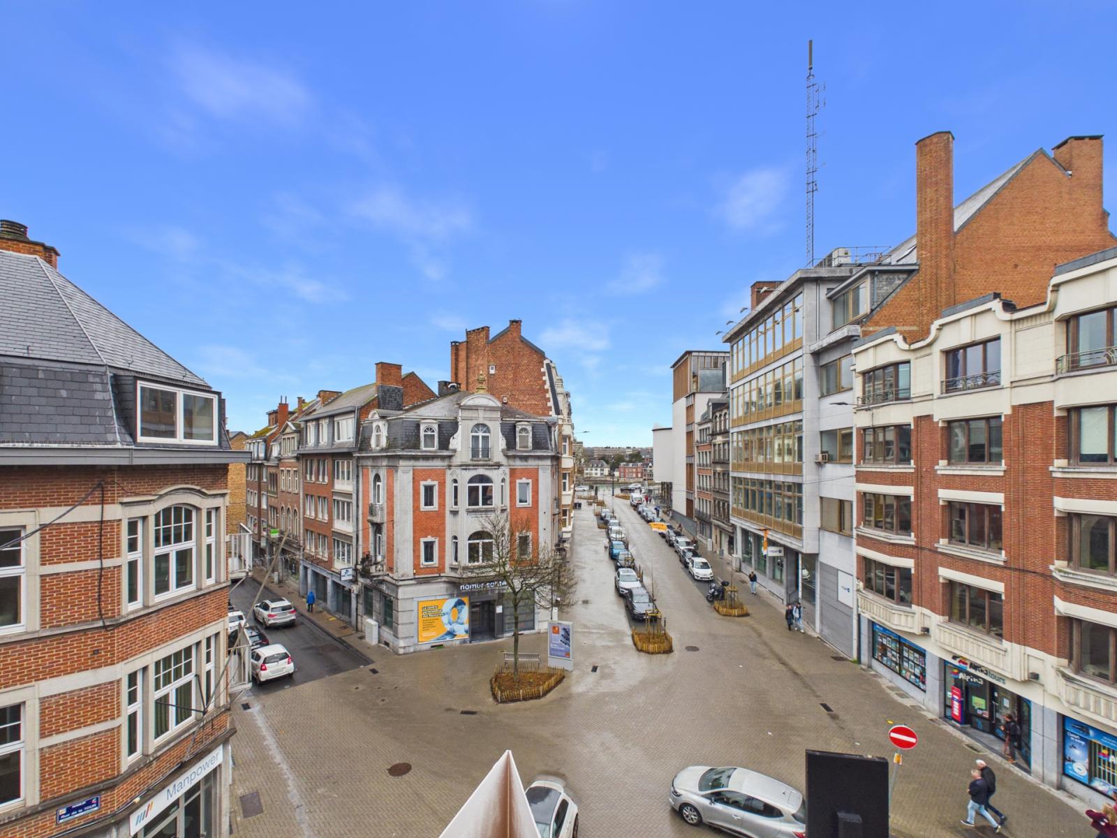 Appartement une chambre rénové au centre de Namur
