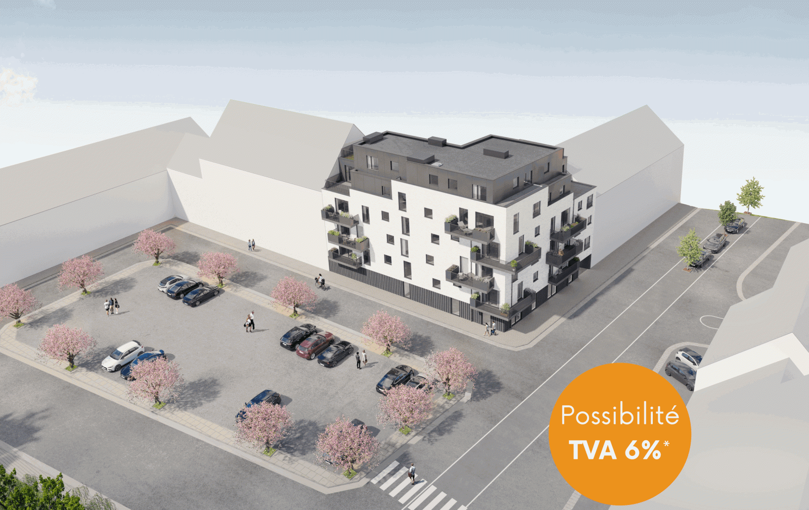 Appartement une chambre de 67m² avec terrasse de 12m²