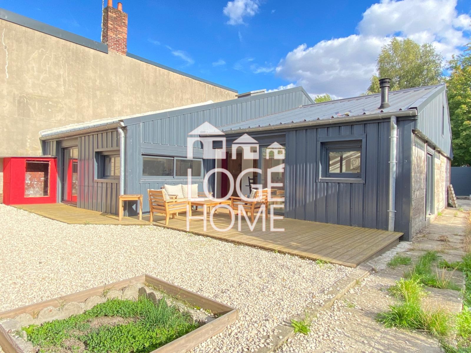 LOFT EN SEMI PLAIN-PIED AVEC JARDIN ET GARAGE À LA BASSÉE - La Bassée (59480)