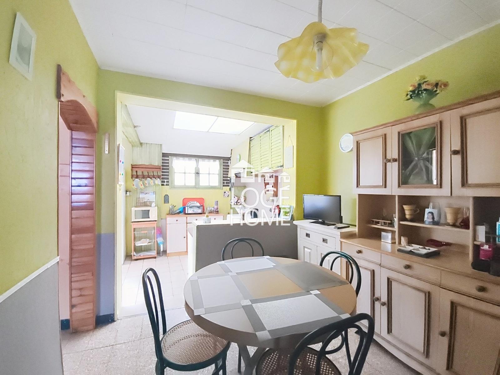 Maison 3chrs grand garage - Bruay La Buissiere (62700)