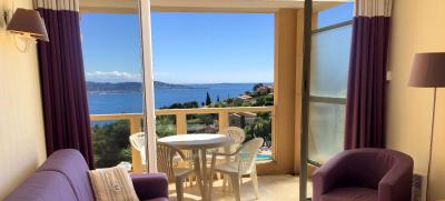 Théoule sur Mer (06 Alpes Maritimes), à vendre appartement avec vue mer panoramique, parking & cave, 