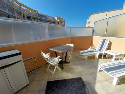 Théoule sur Mer (06 Alpes Maritimes), à vendre appartement 3-pièces, 2 terrasses, parking privé, 