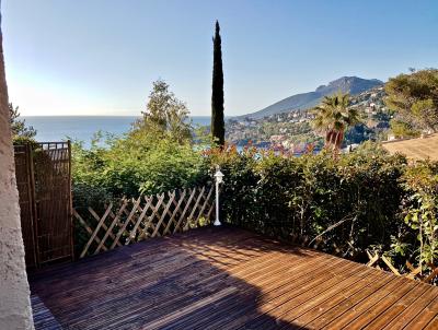 Théoule sur Mer (06 Alpes Maritimes), à vendre appartement vue mer, terrasse 20m2 exposé sud ouest, 