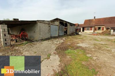 Secteur Bletterans (39 JURA), à vendre ancienne ferme avec dépendances sur 4286 m² de terrain., 