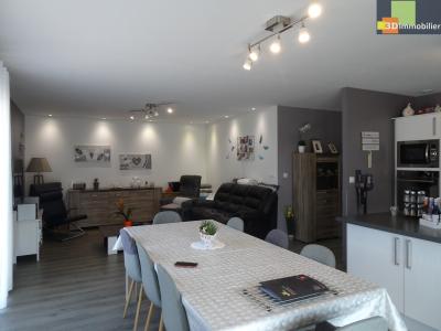DOLE (39 Jura) Brevans, à vendre maison 3 chambres, plain pied, garage, terrasse sur 575 m² clos., 