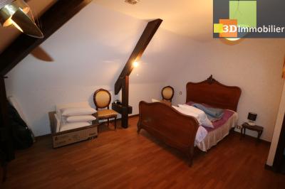 Dole à 15 minutes, dans village sympathique, vends belle et grande propriété avec gîte de 291m² + 55m² , 12 pièces, avec un terrain clos de 17700m² avec étang., 