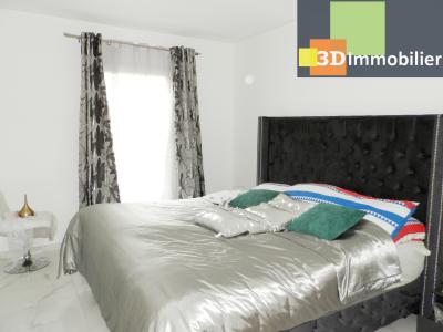 LONS-LE-SAUNIER NORD (39 JURA), À VENDRE MAISON RÉCENTE 160 m², 6 CHAMBRES, 2 GARAGES, PISCINE CHAUFFÉE 8 X 4 M, TERRAIN 1250 M², CHAMBRE 12.50 m²