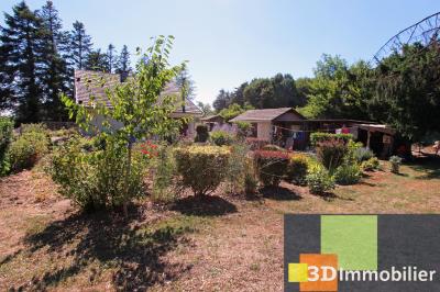 A vendre en viager occupé, une maison en bon état SANS VOISIN de 5 pièces sur 1308 m² de terrain clos., JARDIN