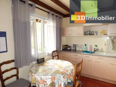 VENTE PÉRIPHÉRIE LONS-LE-SAUNIER (39), CHALET 114 M², 4 CHAMBRES, TERRAIN  2004 M² AVEC VUE DÉGAGÉE, CUISINE AMÉNAGÉE 8 M²