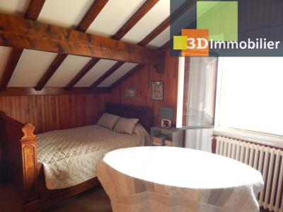VENTE PÉRIPHÉRIE LONS-LE-SAUNIER (39), CHALET 114 M², 4 CHAMBRES, TERRAIN  2004 M² AVEC VUE DÉGAGÉE, CHAMBRE 2