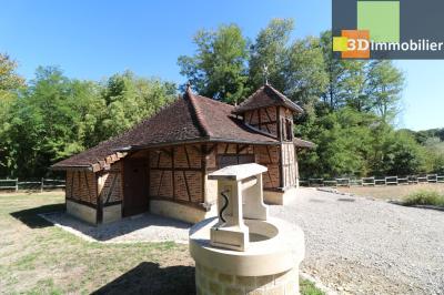 Saint Germain-du-Bois, à vendre très belle demeure récente avec dépendance sur 3000m² de terrain., 
