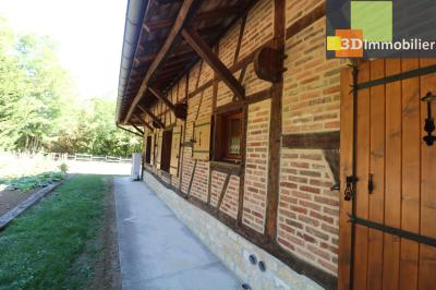 Saint Germain-du-Bois, à vendre très belle demeure récente avec dépendance sur 3000m² de terrain., 