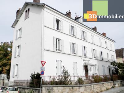 VENTE : LONS-LE-SAUNIER (39 JURA), À VENDRE APPARTEMENT TYPE 3 DE 67.88 M² AVEC BALCON, IMMEUBLE