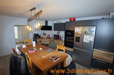 Secteur Bletterans ((39 JURA), à vendre maison évolutive sur grand terrain à la campagne., CUISINE