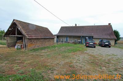 Secteur Bletterans ((39 JURA), à vendre maison évolutive sur grand terrain à la campagne., MAISON A VENDRE