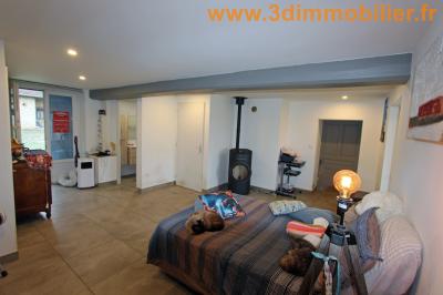 Secteur Bletterans ((39 JURA), à vendre maison évolutive sur grand terrain à la campagne., SEJOUR