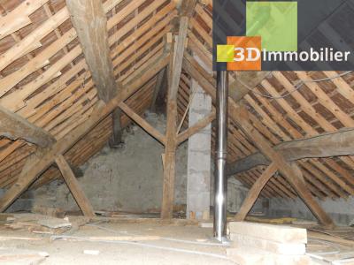 À VENDRE FLACEY EN BRESSE (71580), VENDS MAISON PLAIN-PIED 74.70 M², TERRAIN  3415 M², GRENIER