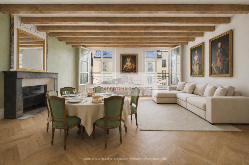 NOTRE DAME, 2P DE 47M² DANS L'ANCIEN PARQUET, CHEMINEES ET BOISERIES