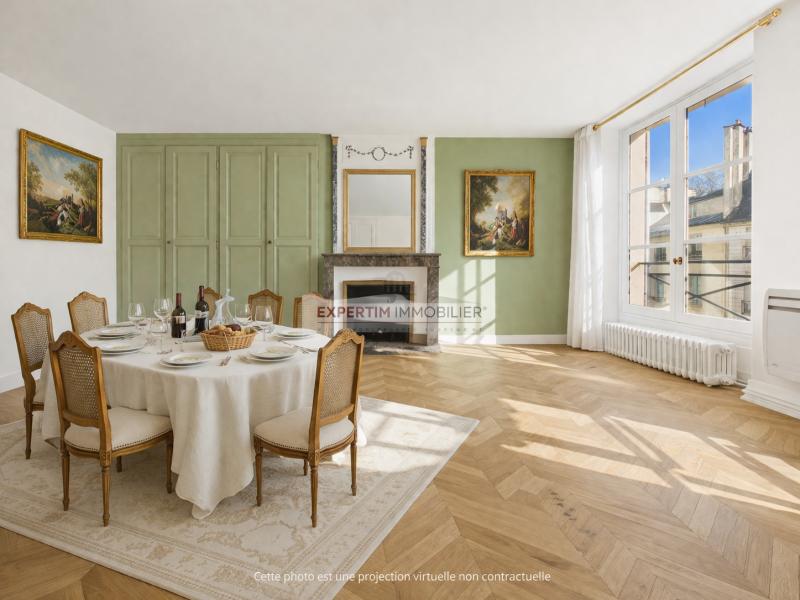 NOTRE DAME, 2P DE 47M² DANS L'ANCIEN PARQUET, CHEMINEES ET BOISERIES