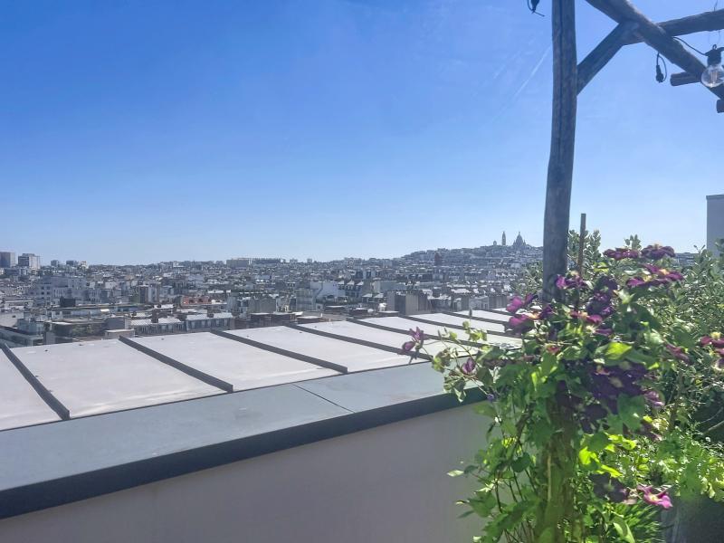 Paris 17e – Batignolles, Dernier étage. Triplex d’exception avec terrasse panoramique, 4P, 3 CHAMBRES, PARKING