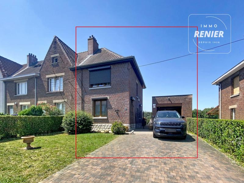 A vendre à Anderlecht : Maison en viager occupé avec garage et jardin : Quartier Bon-Air - ANDERLECHT (1070)
