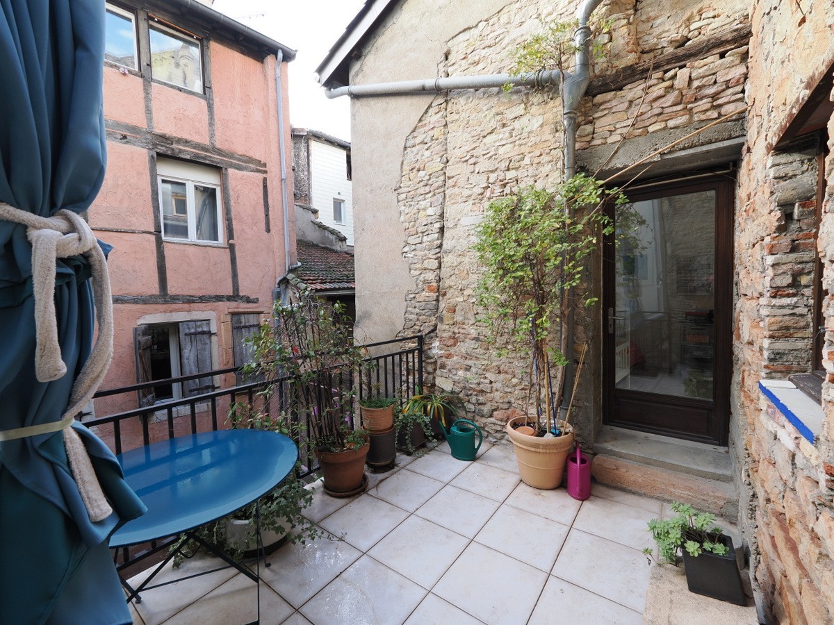 Terrasse orientée au sud