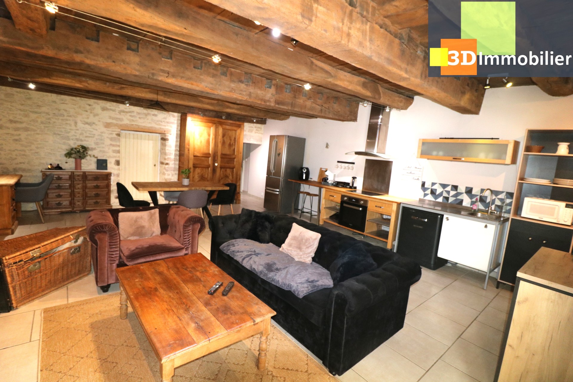 HABITATION CUISNE ET SALON